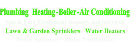 Plumbing Heating Boiler Air Conditioning